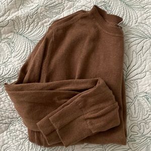 Everlane 100% Cotton Brown Sweater